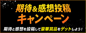 期待＆感想投稿キャンペーン