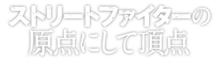 ストリートファイターの原点にして頂点